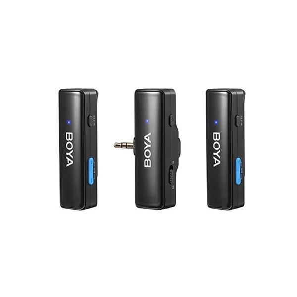 میکروفن یقه ای بویا مدل BOYALINK A2 با درگاه اتصال Lightning , AUX ,Type-C
