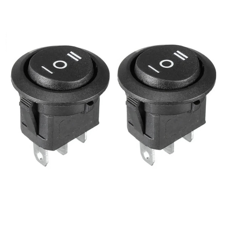 کلید راکر مدل KCD-mini-3-3 بسته 2 عددی