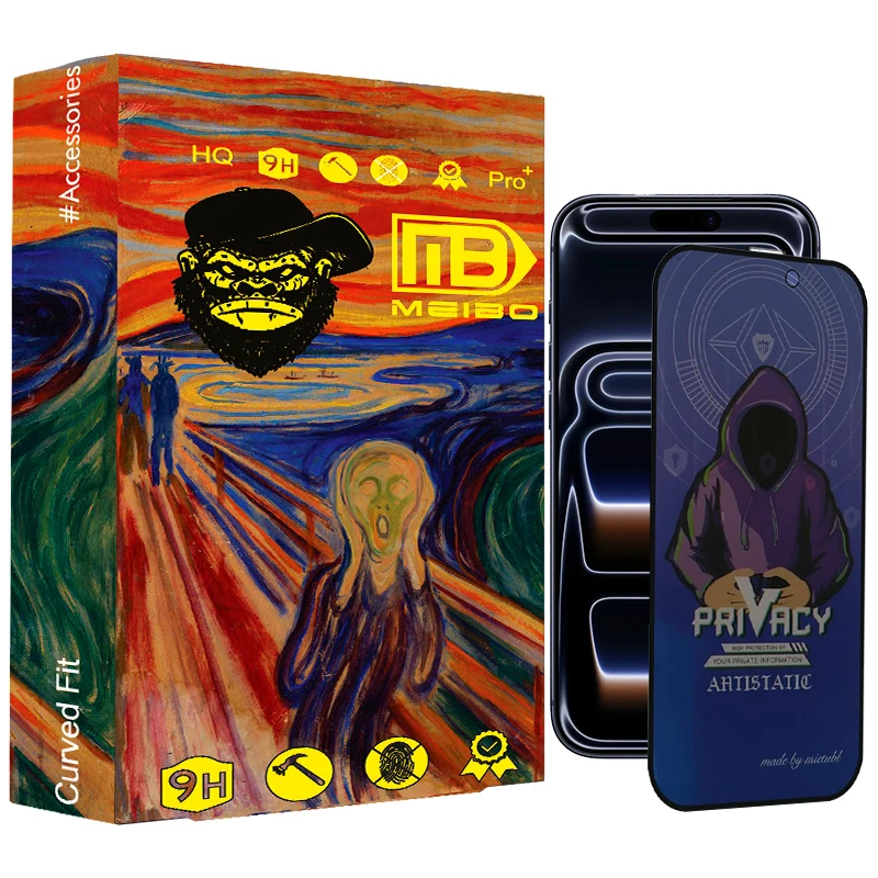 محافظ صفحه نمایش میبو 006 مدل Privacy Mietubl Fix مناسب برای گوشی موبایل اپل iPhone 17 Pro Max