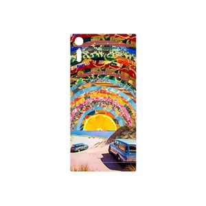 MAHOOT Collage of Orange Sky Cover Sticker for Sony Xperia XZ