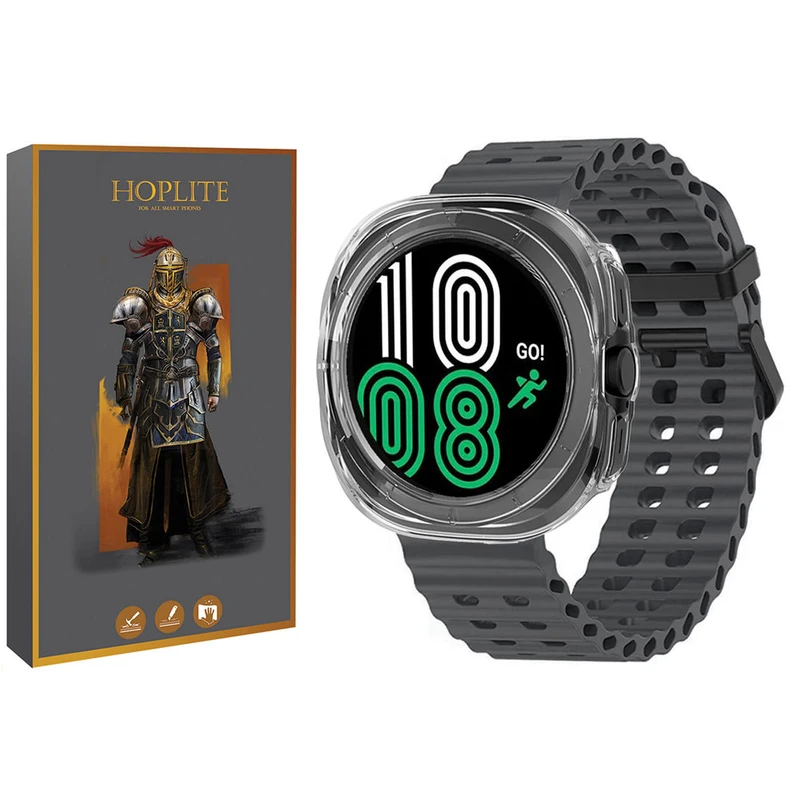 بند هاپلایت مدل Ocean CL Guard HL مناسب برای ساعت هوشمند سامسونگ Galaxy Watch 7 Ultra 47mm به همراه کاور