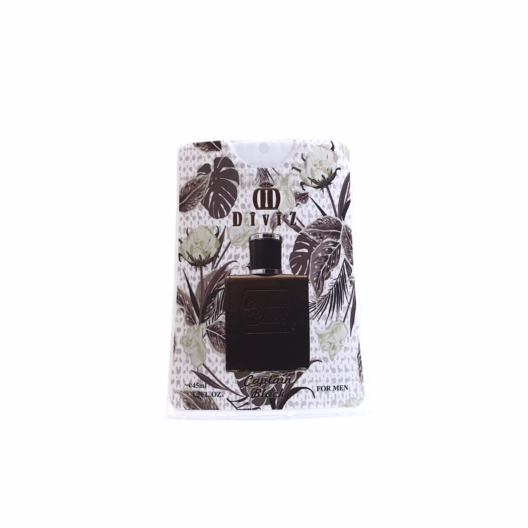 عطر جیبی مردانه دیوایز مدل کاپیتان بلک حجم 45 میلی لیتر