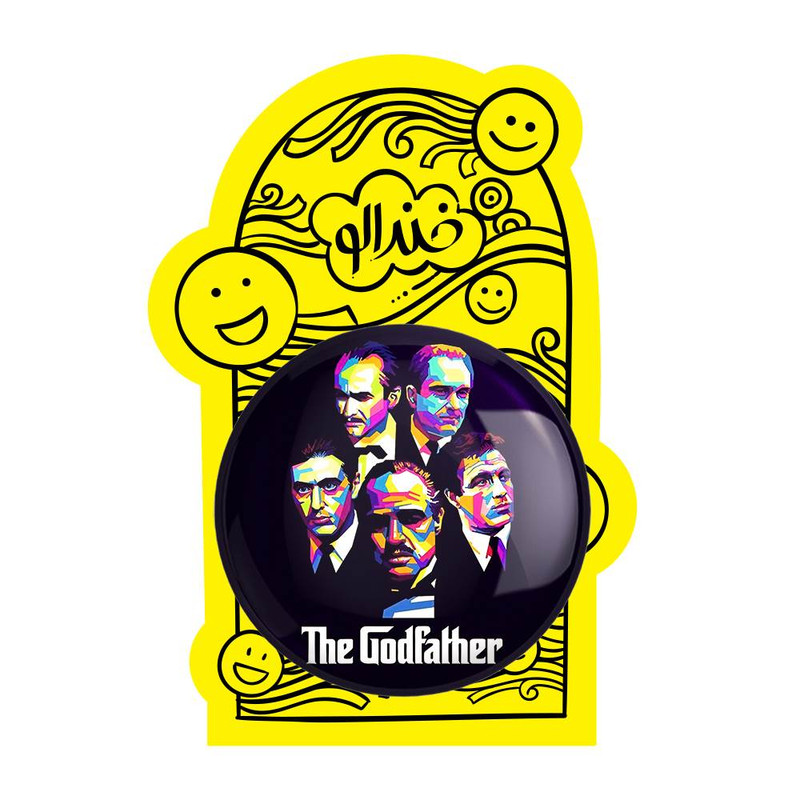 آینه جیبی خندالو مدل پدرخوانده The Godfather  کد 10149