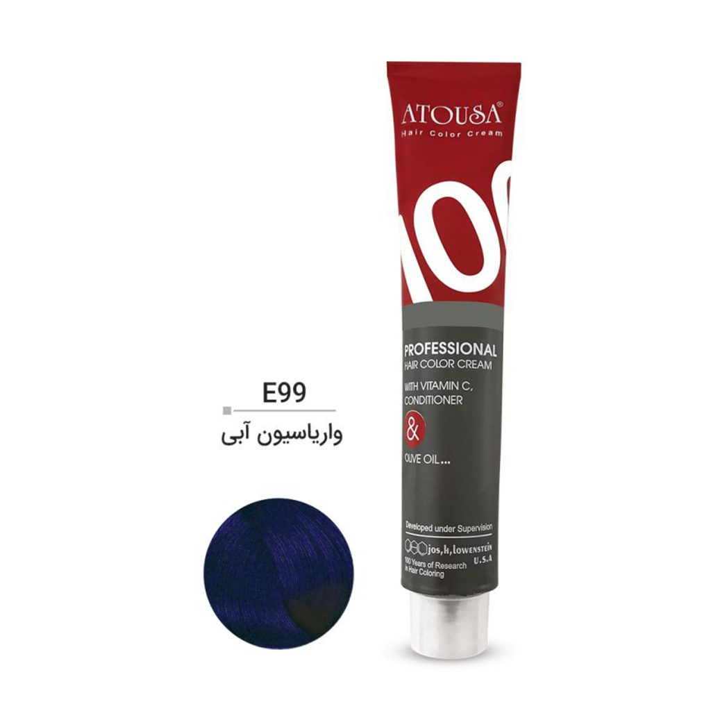 واریاسیون آتوسا شماره E99 حجم 100 میلی لیتر رنگ آبی