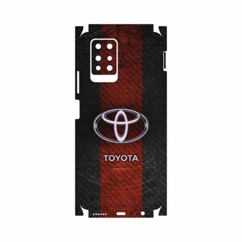 برچسب پوششی ماهوت مدل TOYOTA-Logo-FullSkin مناسب برای گوشی موبایل اینفینیکس Note 10 Pro