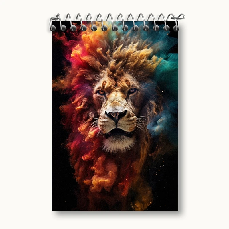 دفتر یادداشت 50 برگ خندالو مدل شیر کد F2691