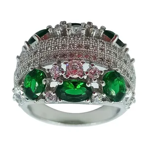 انگشتر نقره زنانه سلین کالا مدل زمرد ce-As259