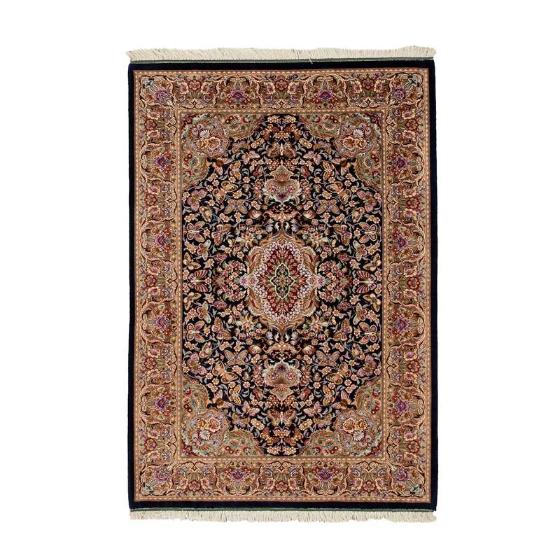 فرش دستباف یک ونیم متری شرکت سهامی فرش ایران کد 416478