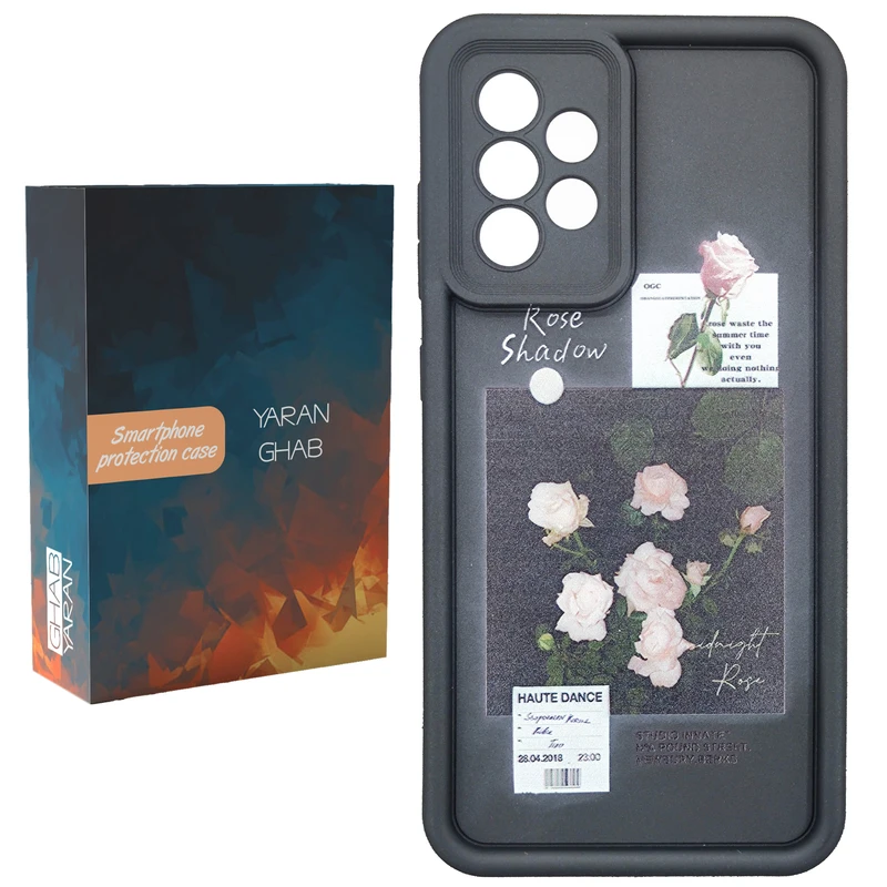 کاور یاران قاب مدل Rose مناسب برای گوشی موبایل سامسونگ Galaxy A32 4G