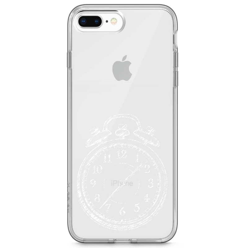کاور مگافون طرح ساعت مدل C64-W مناسب برای گوشی موبایل اپل iPhone 7 Plus