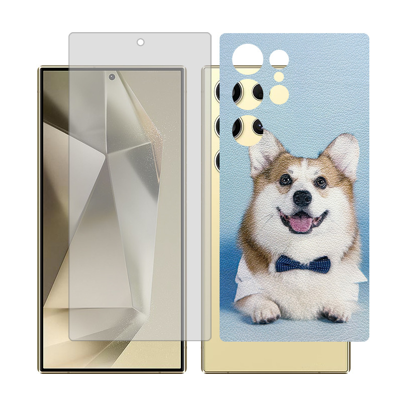 محافظ صفحه نمایش مات گلس مدل Together مناسب برای گوشی موبایل سامسونگ Galaxy S23 Ultra به همراه برچسب پوششی