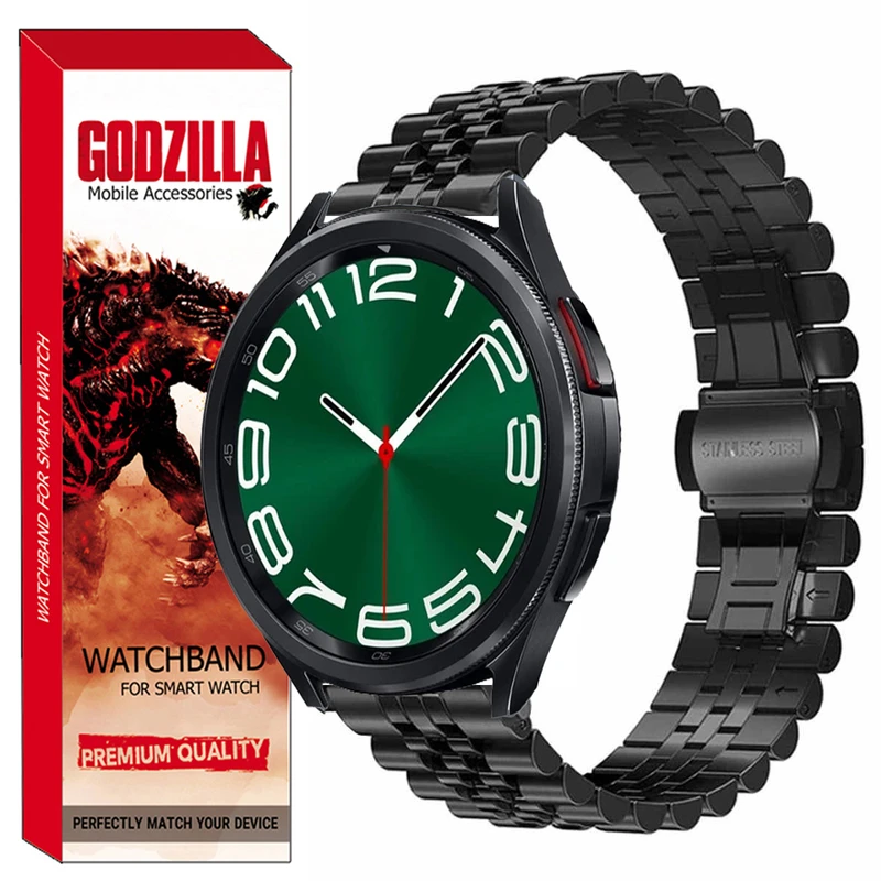 بند گودزیلا مدل 5BID مناسب برای ساعت هوشمند سامسونگ Galaxy Watch6 Classic 47mm