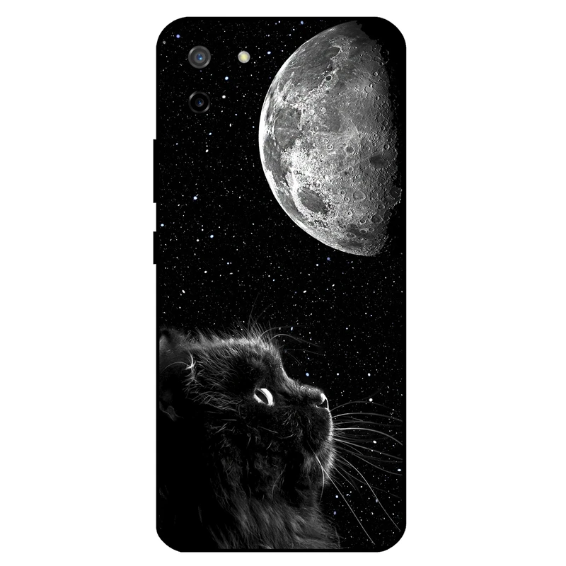 کاور مگافون طرح گربه مدل 1882 مناسب برای گوشی موبایل ریلمی C11 2020
