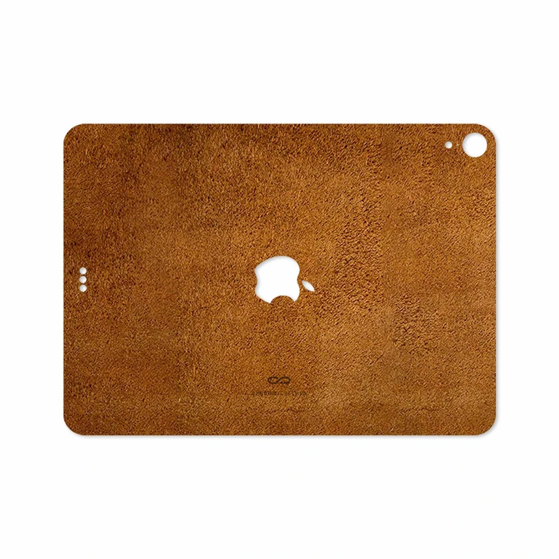 برچسب پوششی ماهوت مدل Brown-Chamois-Leather مناسب برای تبلت اپل iPad Pro 11 2018 A1979