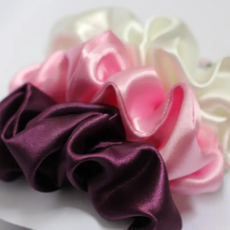 کش مو زنانه مدل بنفشه مجموعه سه عددی