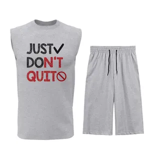 ست تاپ و شلوارک مردانه مدل T135G