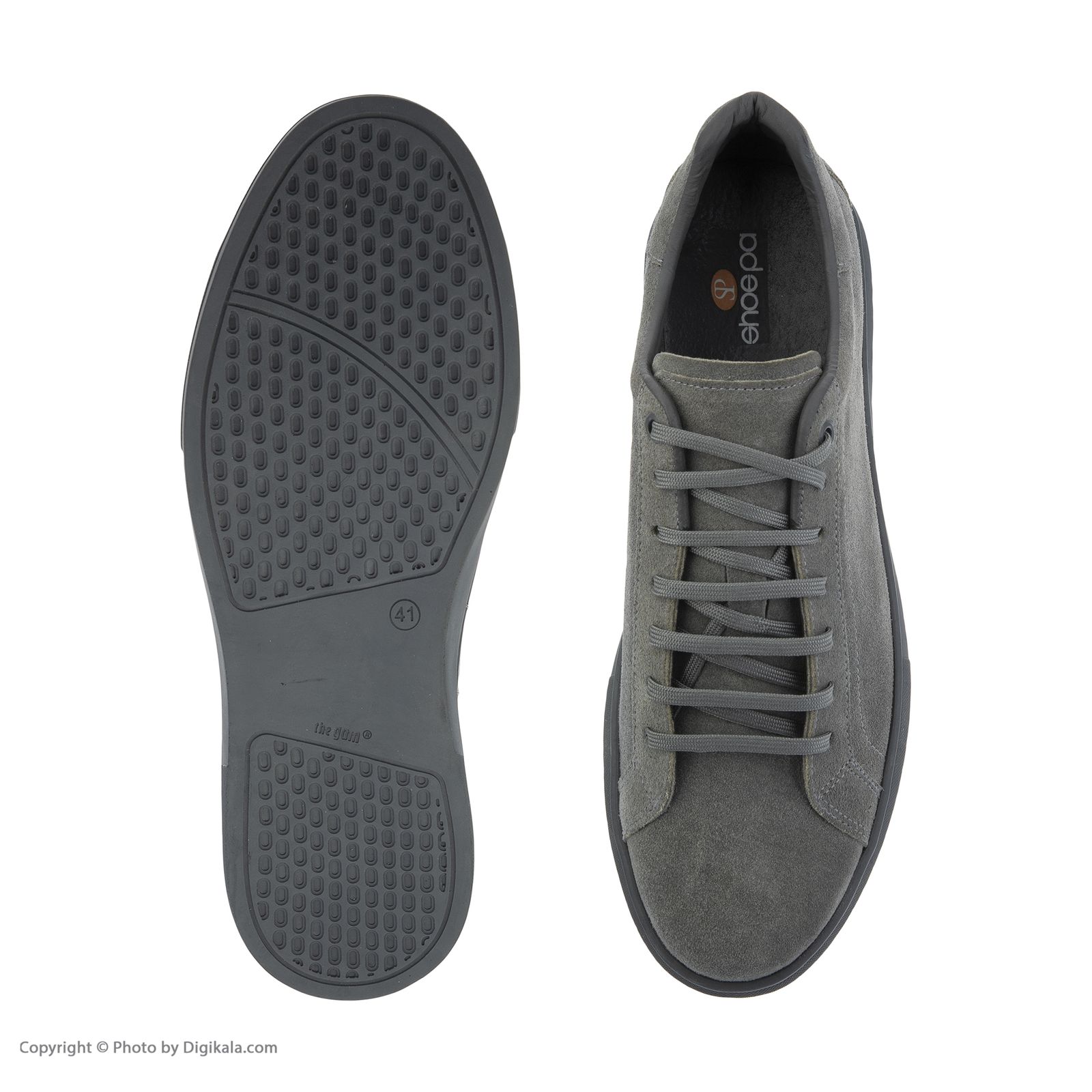 کفش روزمره مردانه شوپا مدل VGY6000Grey -  - 6