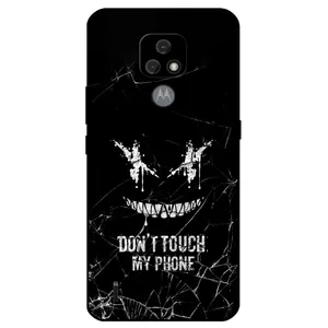 Megafone Dont touch my phone 1884 Cover For Motorola Moto E7