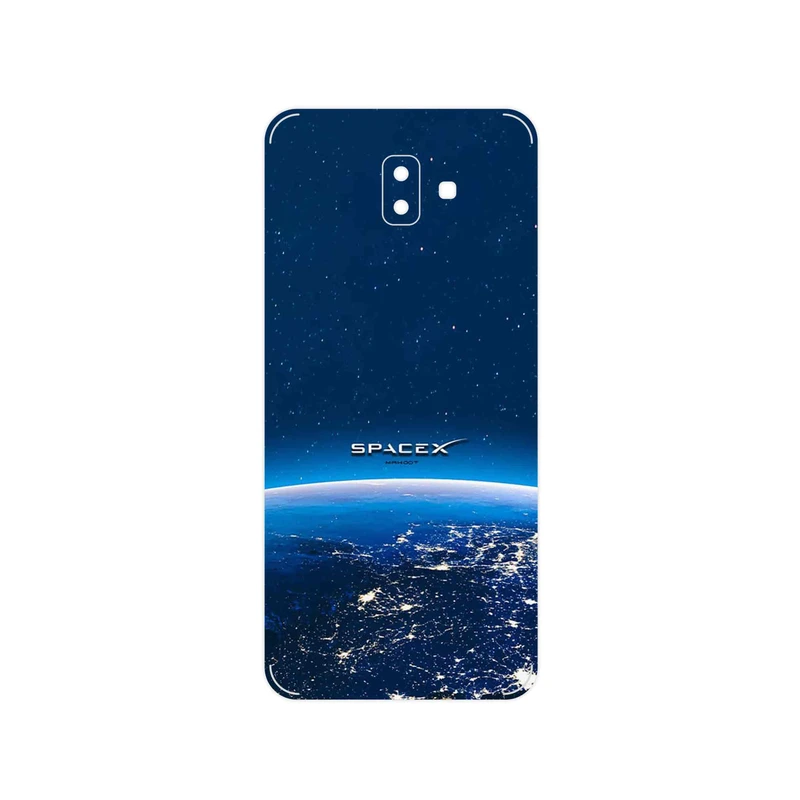 برچسب پوششی ماهوت مدل Space X مناسب برای گوشی موبایل سامسونگ Galaxy J6 Plus