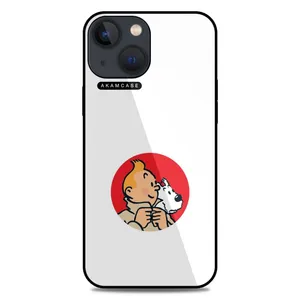 AKAM AMC-WA13M-TINTIN-21Cover For Apple iPhone 13 Mini