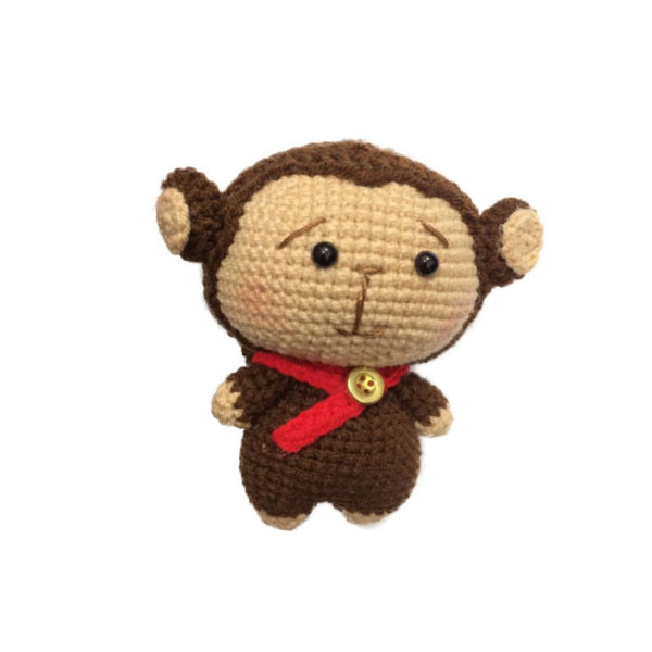 عروسک بافتنی مدل میمون کد 15