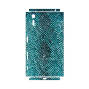 MAHOOT Blue Snake Skin-FullSkin Cover Sticker for Sony Xperia XZ