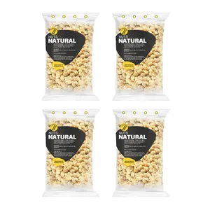 بادام زمینی روکش دار دودی نچرال - 250 گرم بسته 4 عددی 