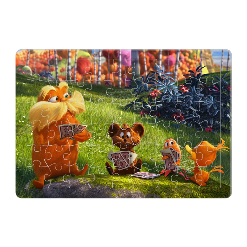 پازل 54 تکه هومرو مدل PL664 طرح انیمیشن لوراکس