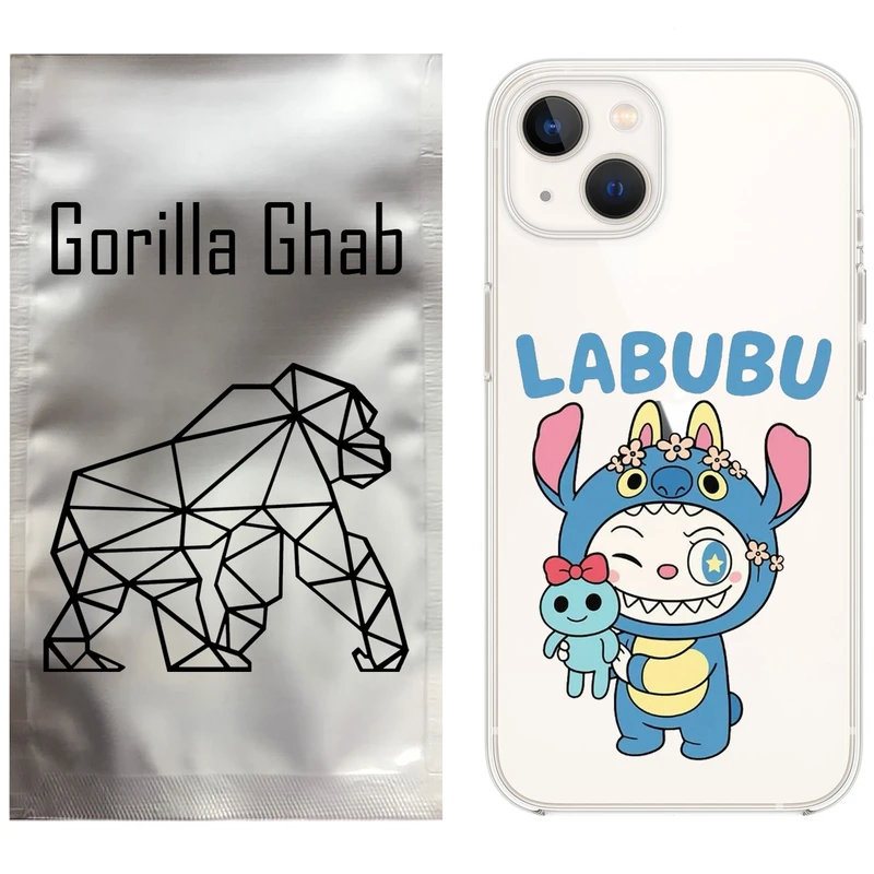 کاور گوریلا قاب مدل CLG کد 112 طرح لبوبو مناسب برای گوشی موبایل اپل iPhone 13 mini
