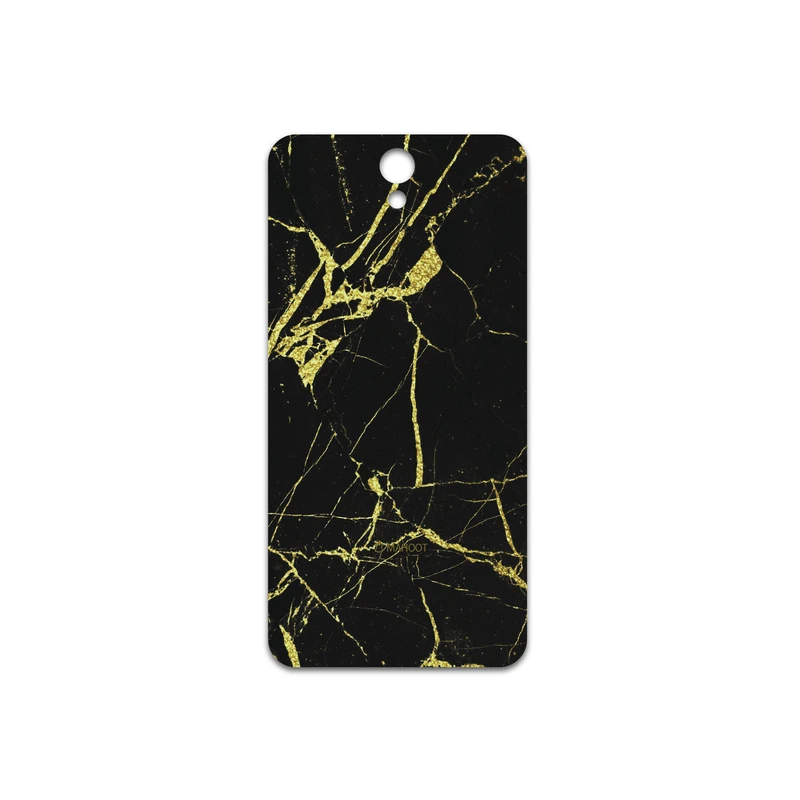 برچسب پوششی ماهوت مدل Graphite-Gold-Marble مناسب برای گوشی موبایل لنوو Vibe S1 Lite