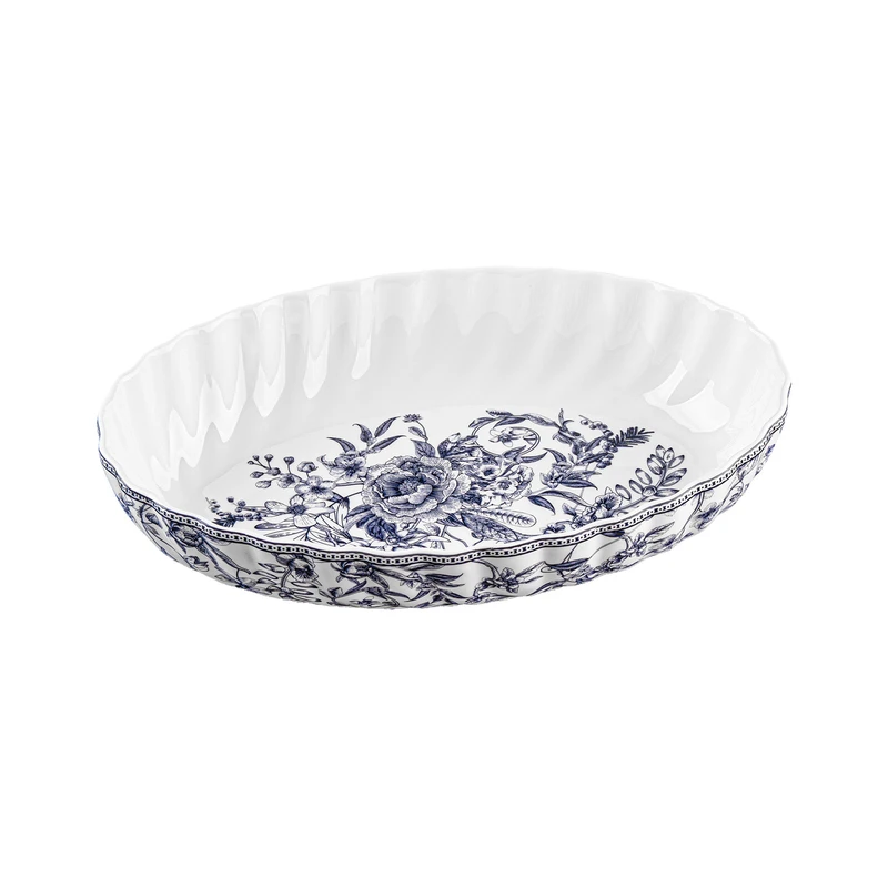 ظرف سرو مرغ گلدکیش مدل لوتوس کد GK701143-1