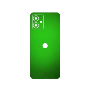 MAHOOT Metallic-Green Cover Sticker for Motorola Moto G14