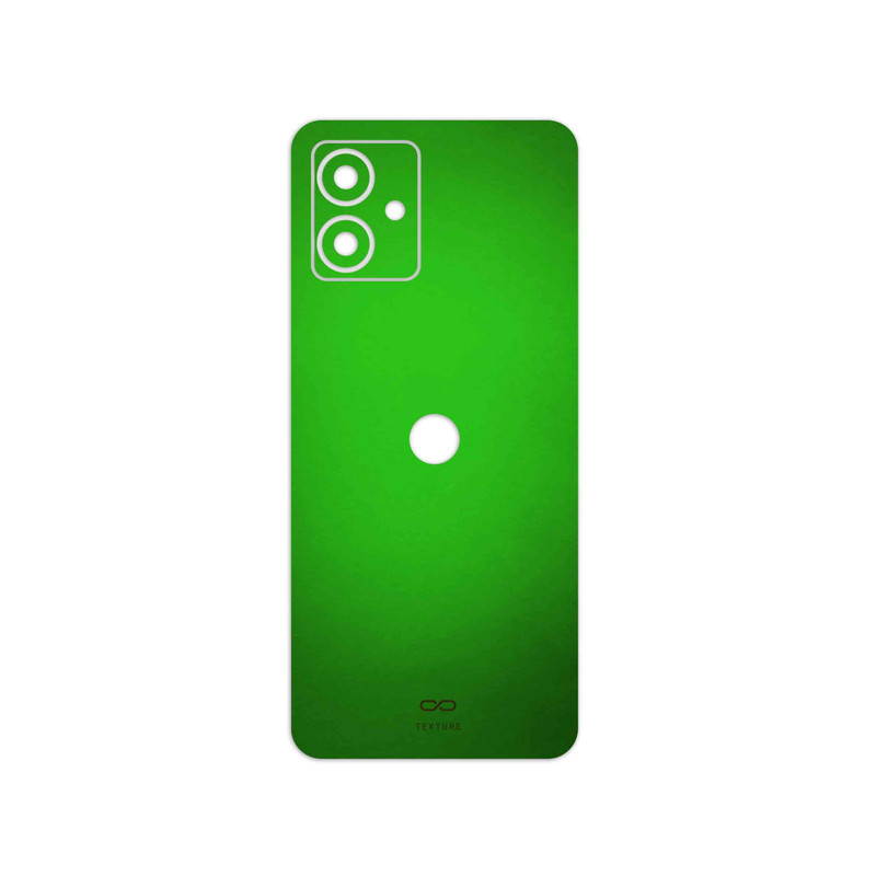 برچسب پوششی ماهوت مدل Metallic-Green مناسب برای گوشی موبایل موتورولا Moto G14