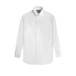 پیراهن آستین بلند یقه برگردان مردانه کروم مدل 2420108