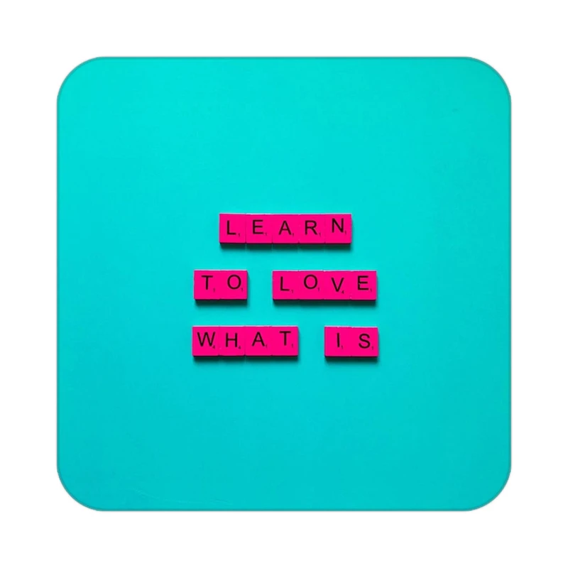 زیر لیوانی کاکتی طرح جملات انگیزشی و مثبت مدل mp24747