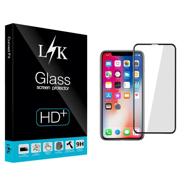 محافظ صفحه نمایش ال کی مدل +LITE مناسب برای گوشی موبایل اپل آیفون X