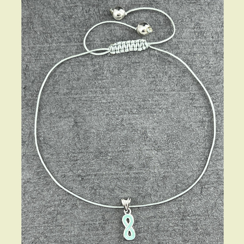 پابند نقره زنانه گیرا مدل G586