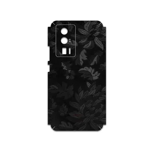 MAHOOT Black-Wildflower Cover Sticker for Xiaomi Poco F5 Pro
