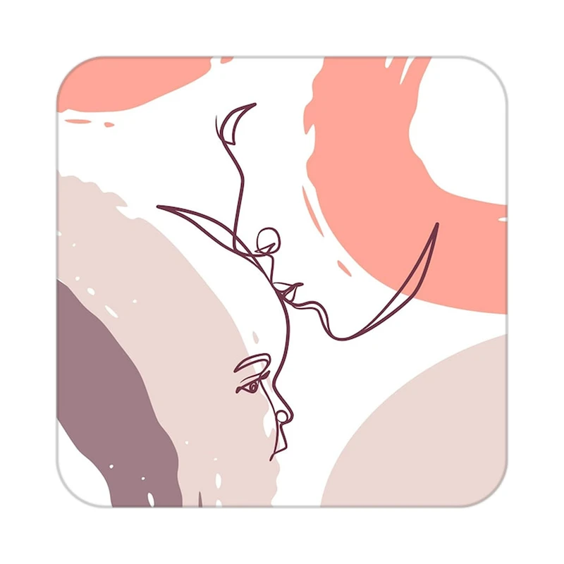 زیر لیوانی کاکتی طرح عاشقانه مدل mp36830