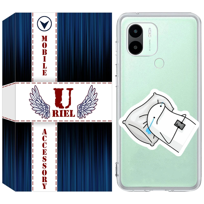 کاور یوریل مدل Clear کد 81 طرح غمگین مناسب برای گوشی موبایل شیائومی Redmi A1 Plus / A2 Plus