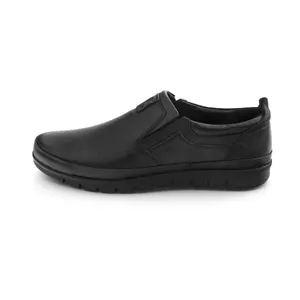 کفش روزمره مردانه مارال چرم مدل newforce-Black