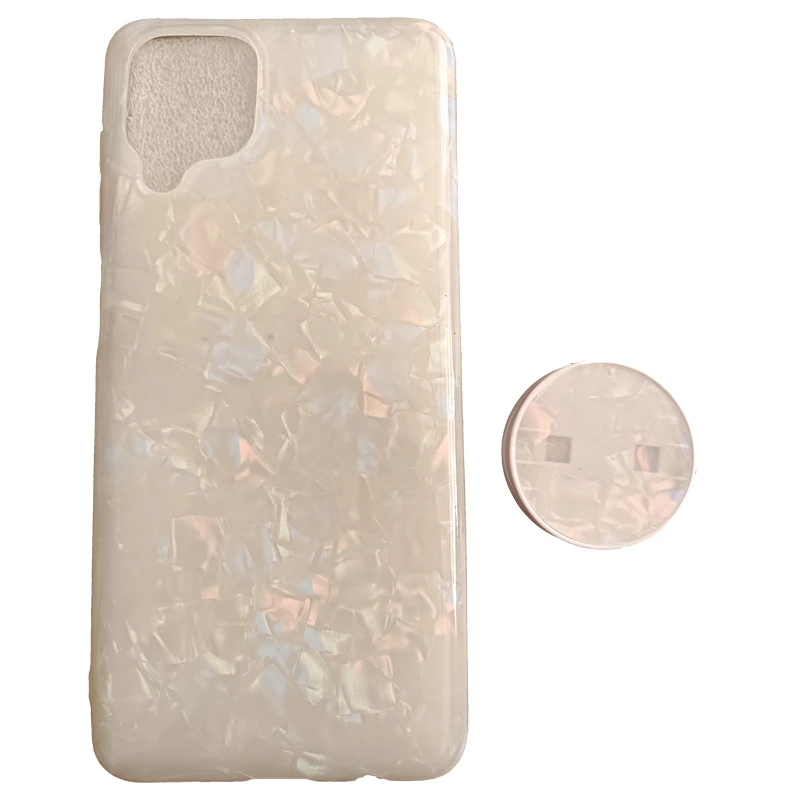 کاور مدل لپارد کد 08 مناسب برای گوشی موبایل سامسونگ Galaxy A12 به همراه پایه نگهدارنده