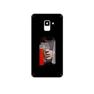 MAHOOT Collage of Mouth Cover Sticker for Samsung Galaxy A8 2018