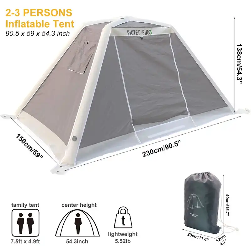 چادر مسافرتی بادی  پیکتت.فاینو مدل PF106