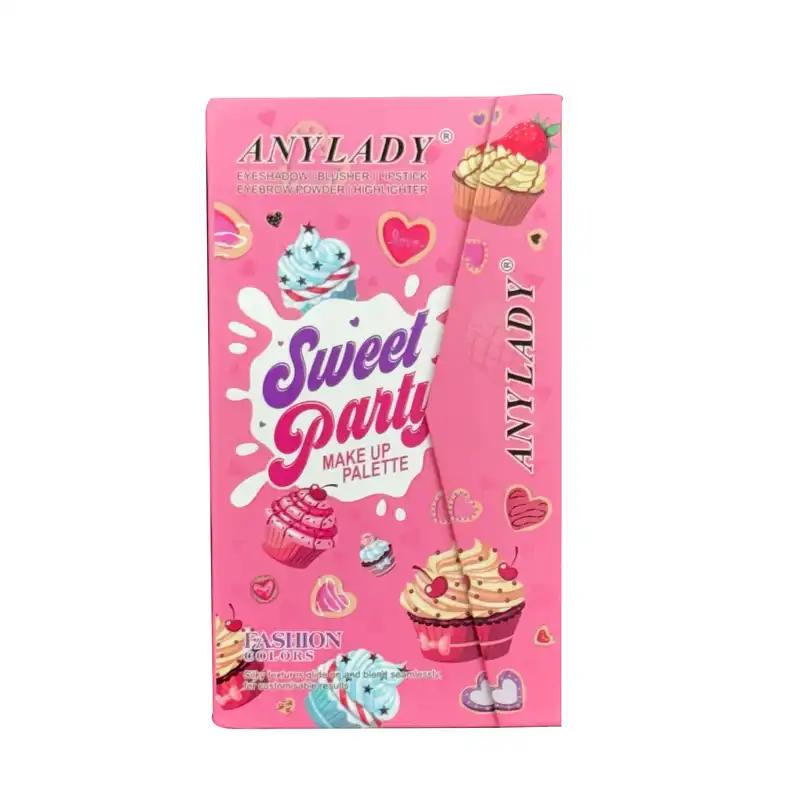 پالت آرایش صورت انی لیدی مدل کاپ کیک شماره 01