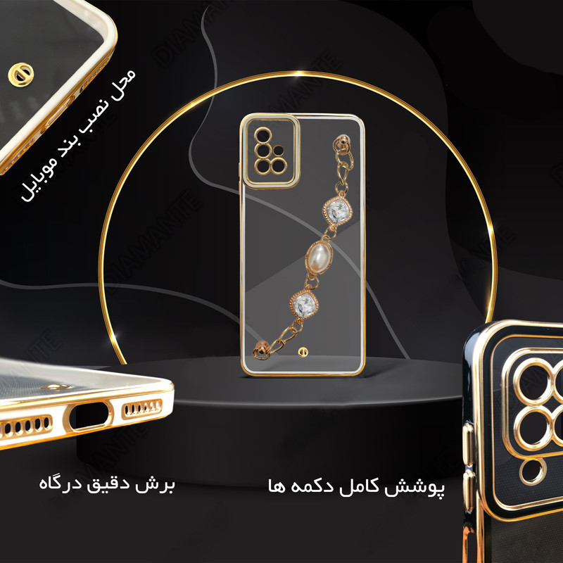 کاور مدل Unique مناسب برای گوشی موبایل شیائومی Redmi Note 12s / Note 11s / Note 11 4G به همراه آویز