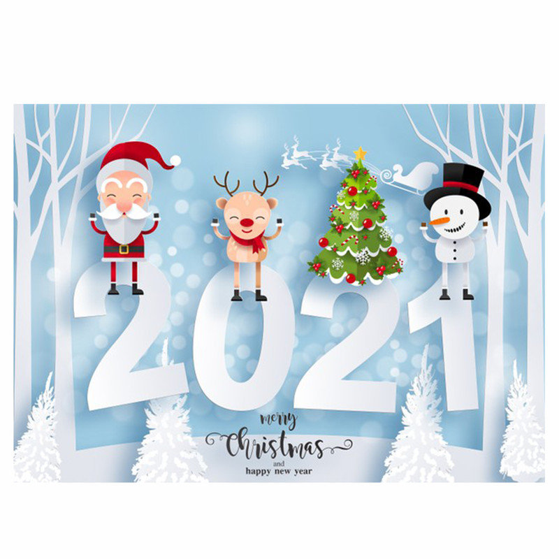 کارت پستال ماهتاب مدل کریسمس مبارک کد 82045
