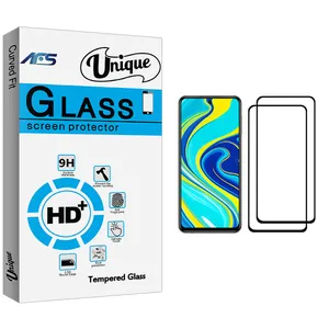 AFS Unique Glass Screen Protector For Xiaomi Redmi Note 9S Pack Of 2