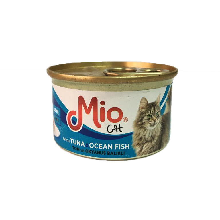 کنسرو غذای گربه میو مدل Tuna & Ocean fish وزن 85 گرم