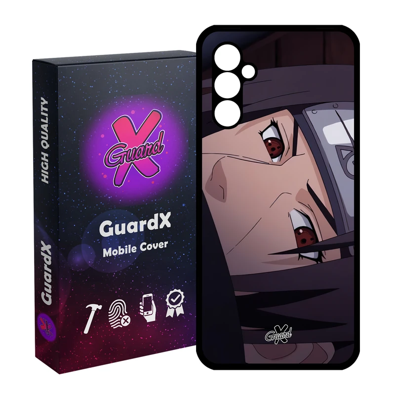 کاور گارد ایکس طرح Itachi Anime مدل Glass10475 مناسب برای گوشی موبایل سامسونگ Galaxy A24/A24 4G/M34 5G